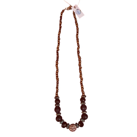 🏷️ Handcrafted Beaded Necklace - Multicolor - Picture 3 of 4